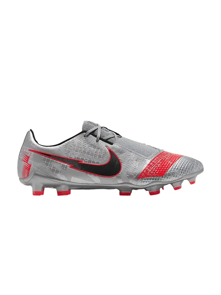 Кроссовки Phantom Venom Elite FG 'Metallic Grey Crimson' — изображение 1 из 1, металлик серый