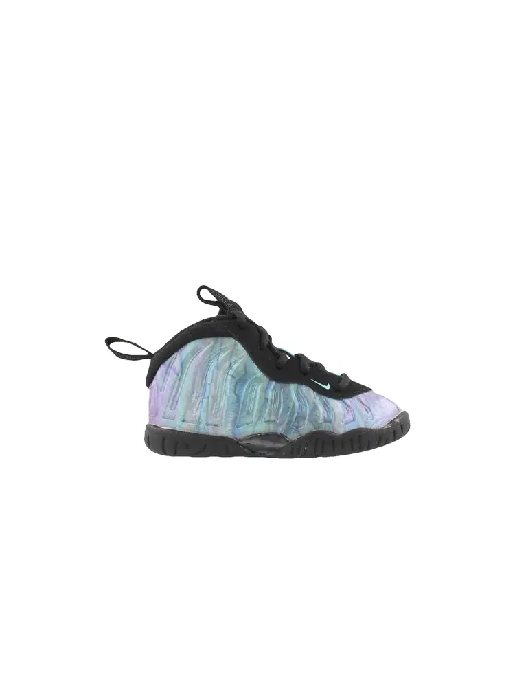 Кроссовки Nike Little Posite One PRM TD 'Abalone' — изображение 1 из 1, синий