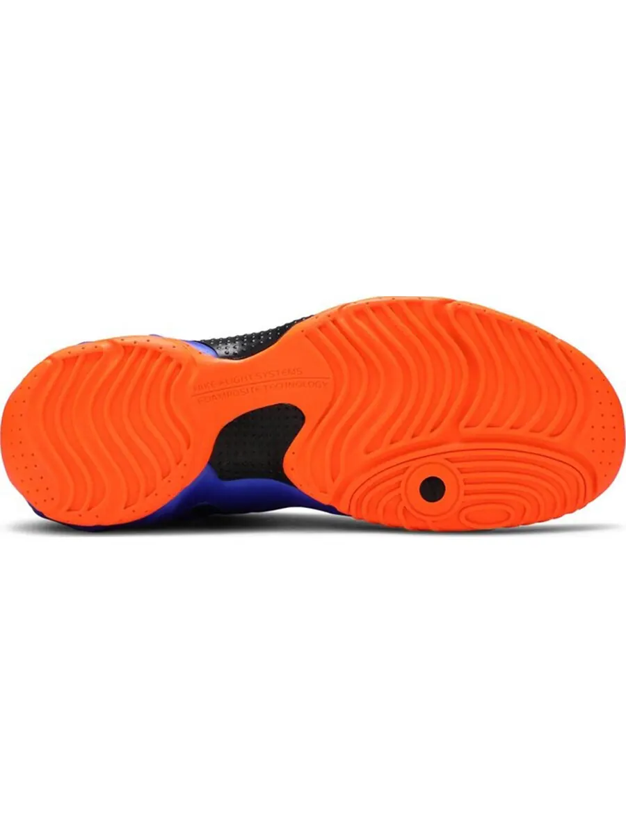 Кроссовки Nike Air Flightposite One 'Knicks' — изображение 4 из 4, синий/мультиколор
