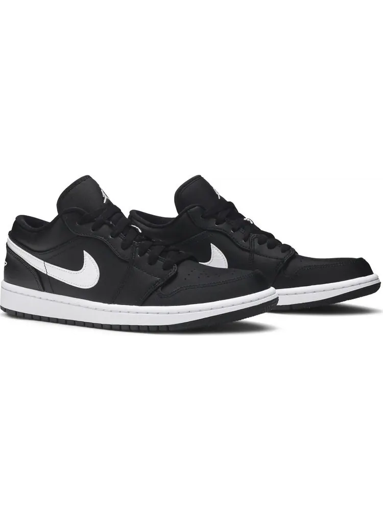 Кроссовки Wmns Air Jordan 1 Low Black — изображение 8 из 8, черный