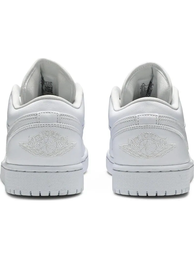 Кроссовки Wmns Air Jordan 1 Low Triple White — изображение 6 из 8, белый