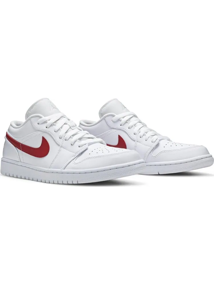 Кроссовки Wmns Air Jordan 1 Low University Red — изображение 8 из 8, белый
