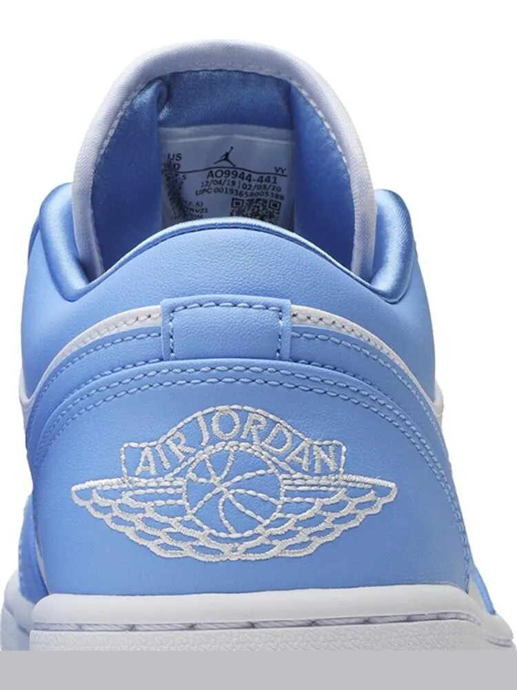 Кроссовки Wmns Air Jordan 1 Low UNC — изображение 7 из 8, синий