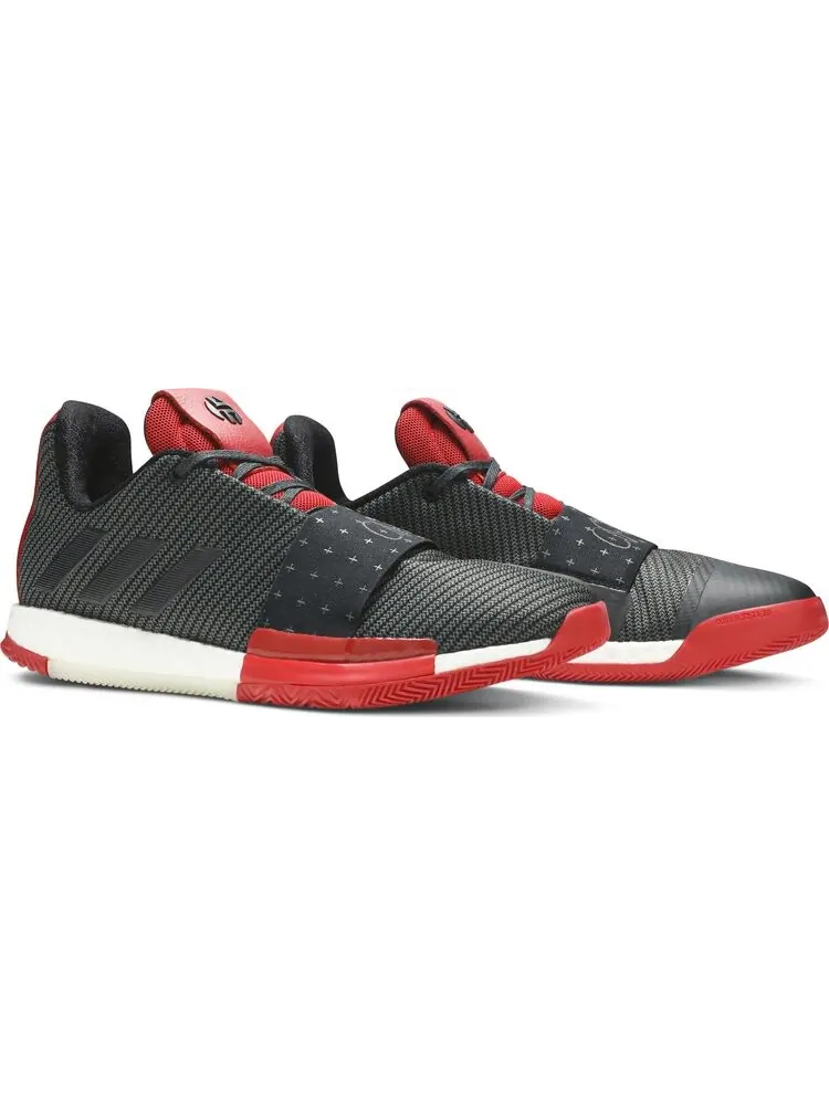 Кроссовки Adidas Harden Vol. 3 'Black Scarlet' — изображение 8 из 8, черный