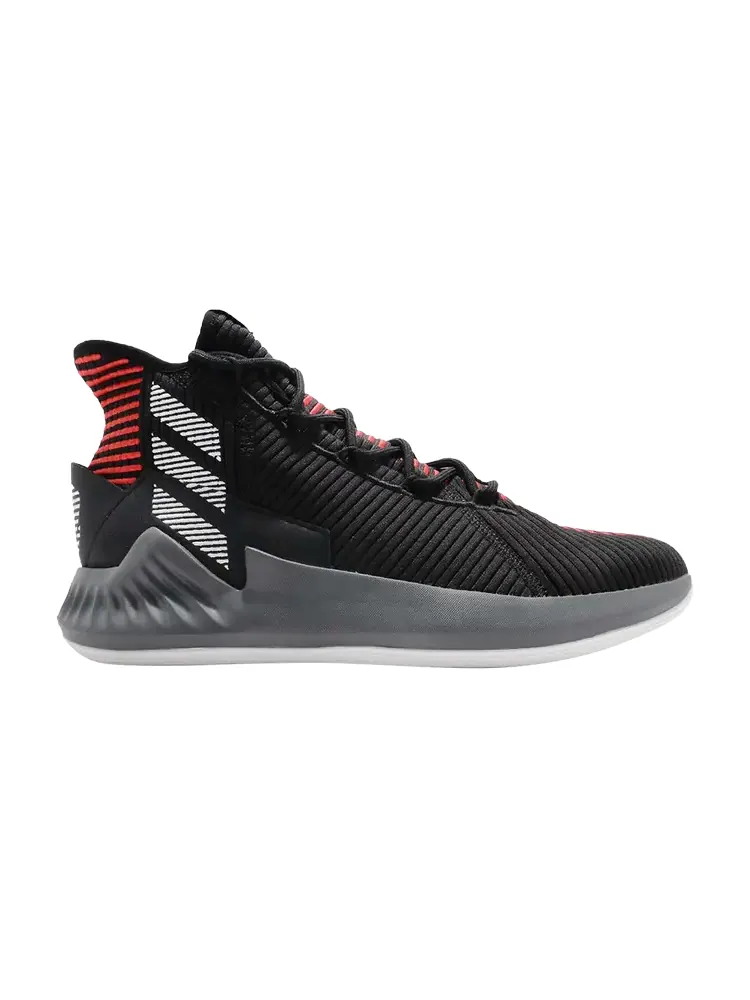 Кроссовки Adidas D Rose 9 'Black Scarlet' — изображение 1 из 1, черный