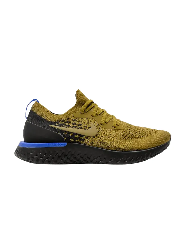 Кроссовки Nike Epic React Flyknit 'Olive Flax' — изображение 1 из 1