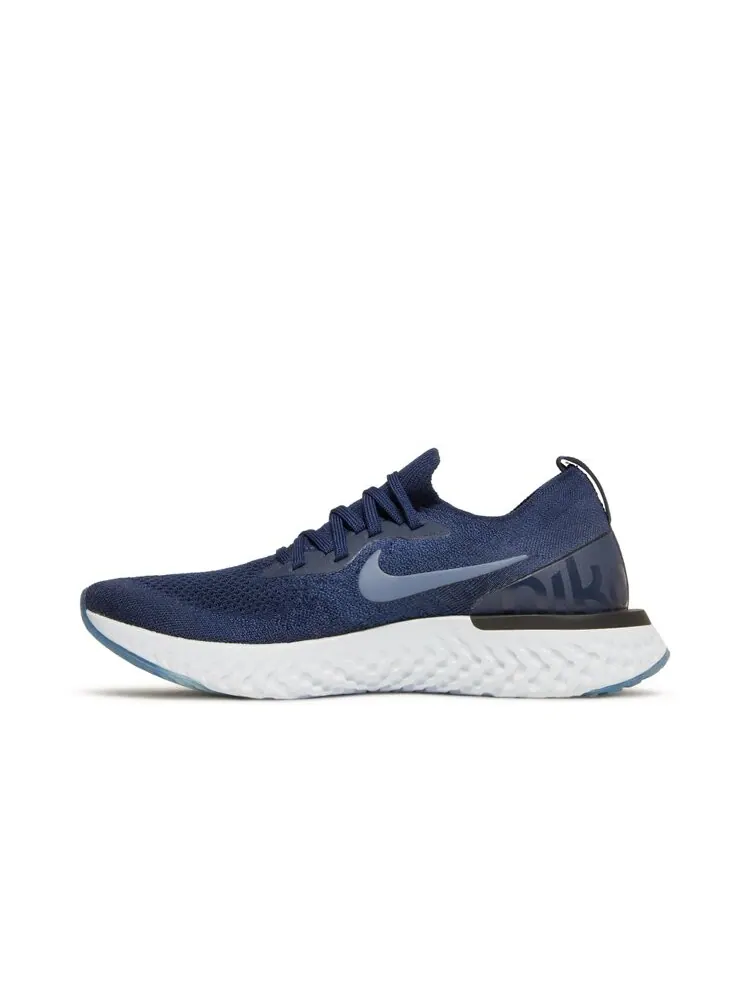Кроссовки Nike Epic React Flyknit 'College Navy' — изображение 3 из 4, синий