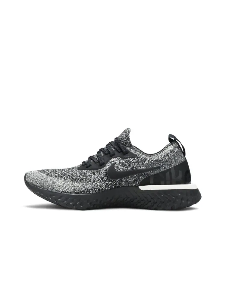 Кроссовки Nike Wmns Epic React Flyknit 'Oreo' — изображение 3 из 4, черный