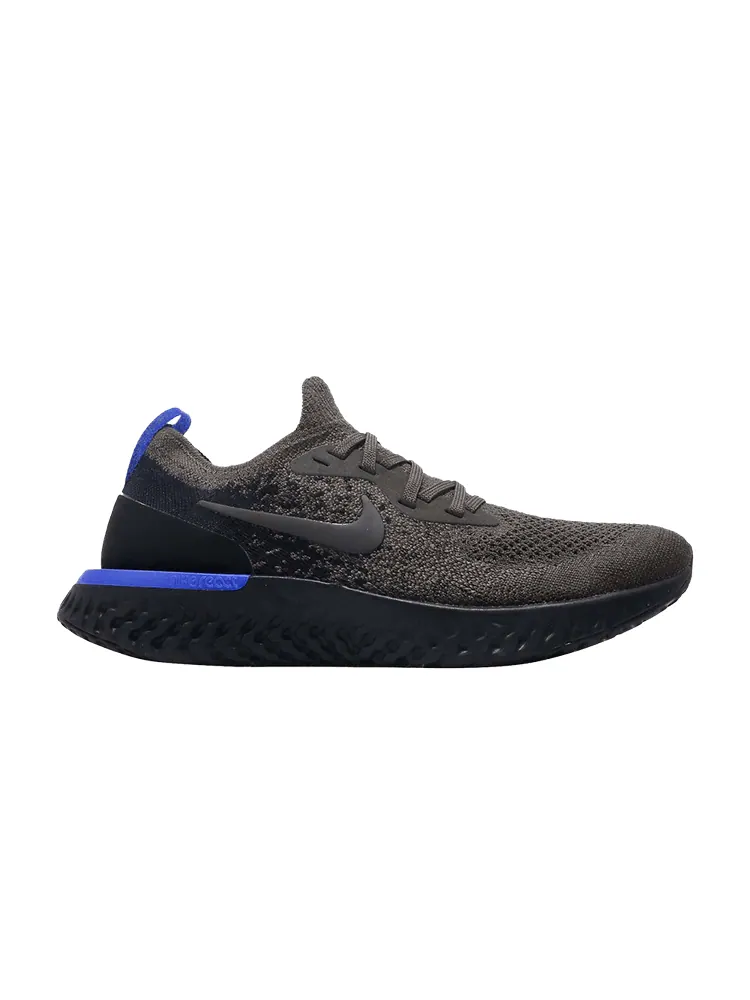 Кроссовки Nike Wmns Epic React Flyknit 'Newsprint' — изображение 1 из 1, черный