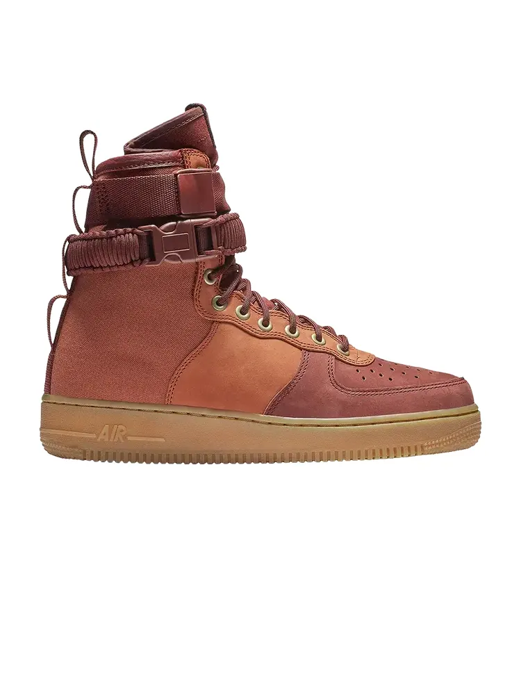 Кроссовки Nike SF Air Force 1 Premium 'Dark Russet' — изображение 1 из 1, коричневый