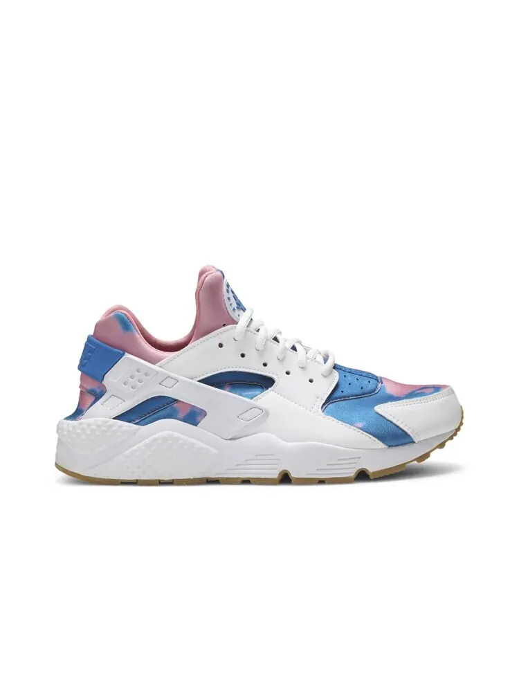 Кроссовки Nike Wmns Air Huarache Run Print 'White Blue Nebula' — изображение 1 из 4, белый