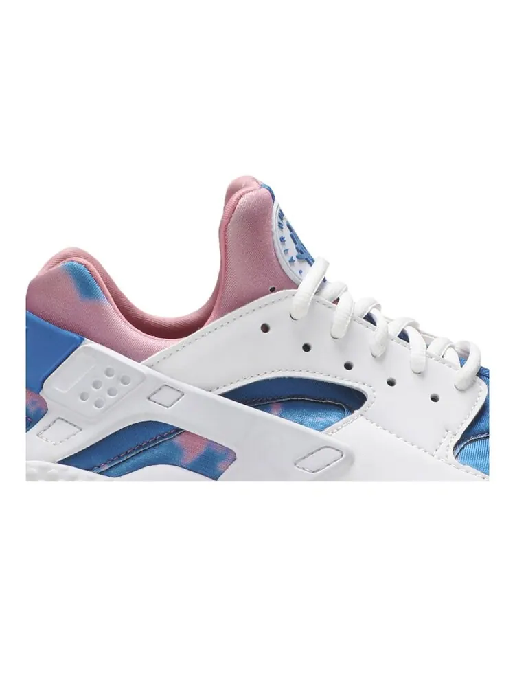 Кроссовки Nike Wmns Air Huarache Run Print 'White Blue Nebula' — изображение 2 из 4, белый