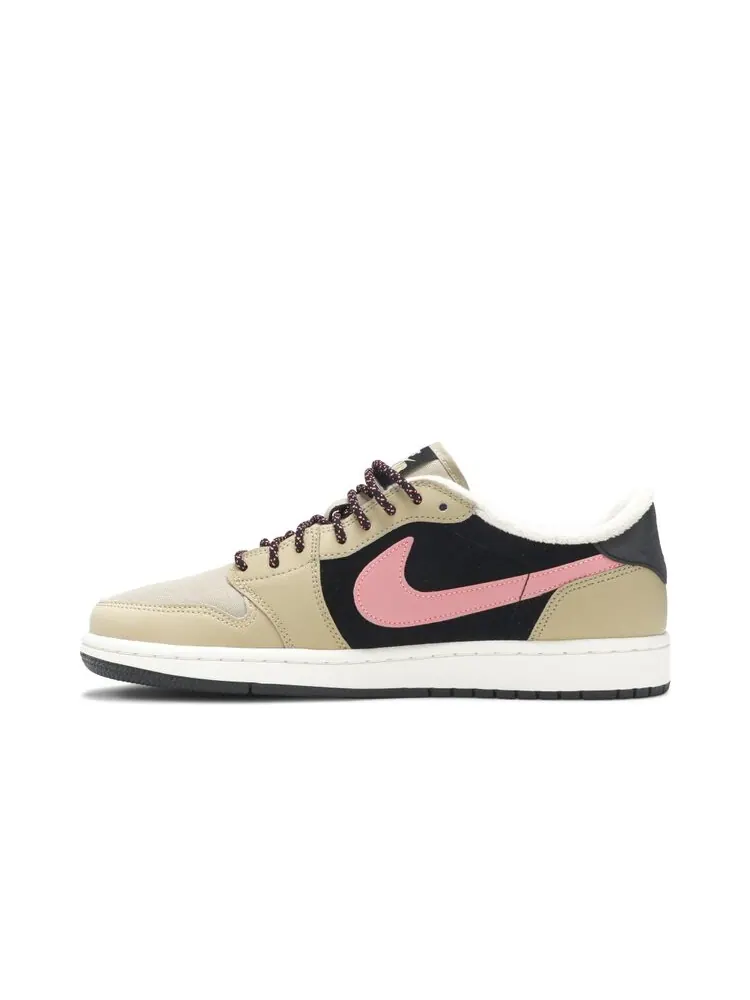 Кроссовки Air Jordan Wmns Air Jordan 1 Retro Low Fleece 'Parachute Beige' — изображение 3 из 4, загар