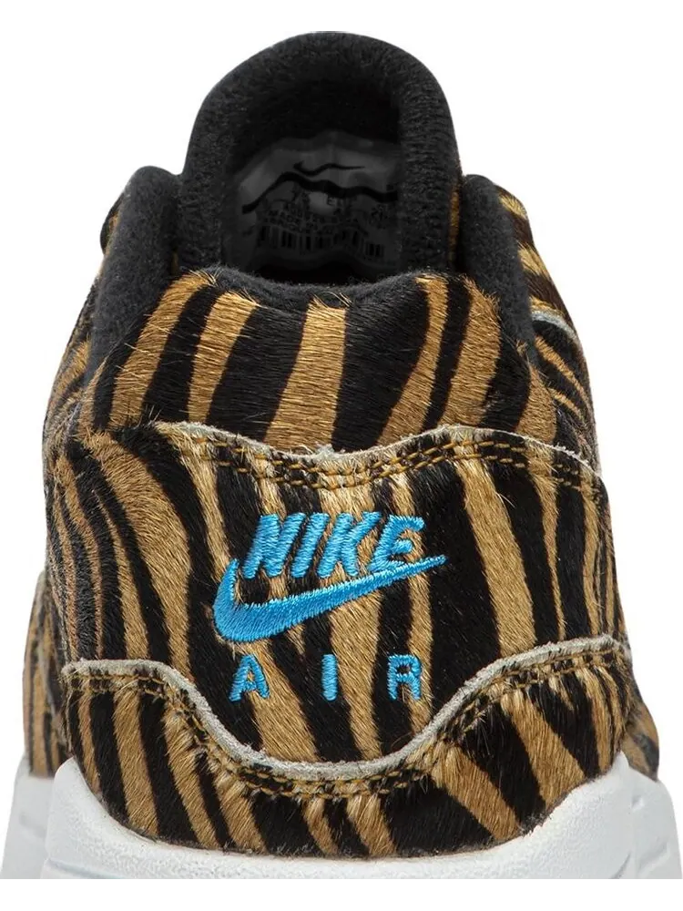 Кроссовки Nike Atmos x Air Max 1 DLX 'Animal Pack - Tiger' — изображение 7 из 8, коричневый