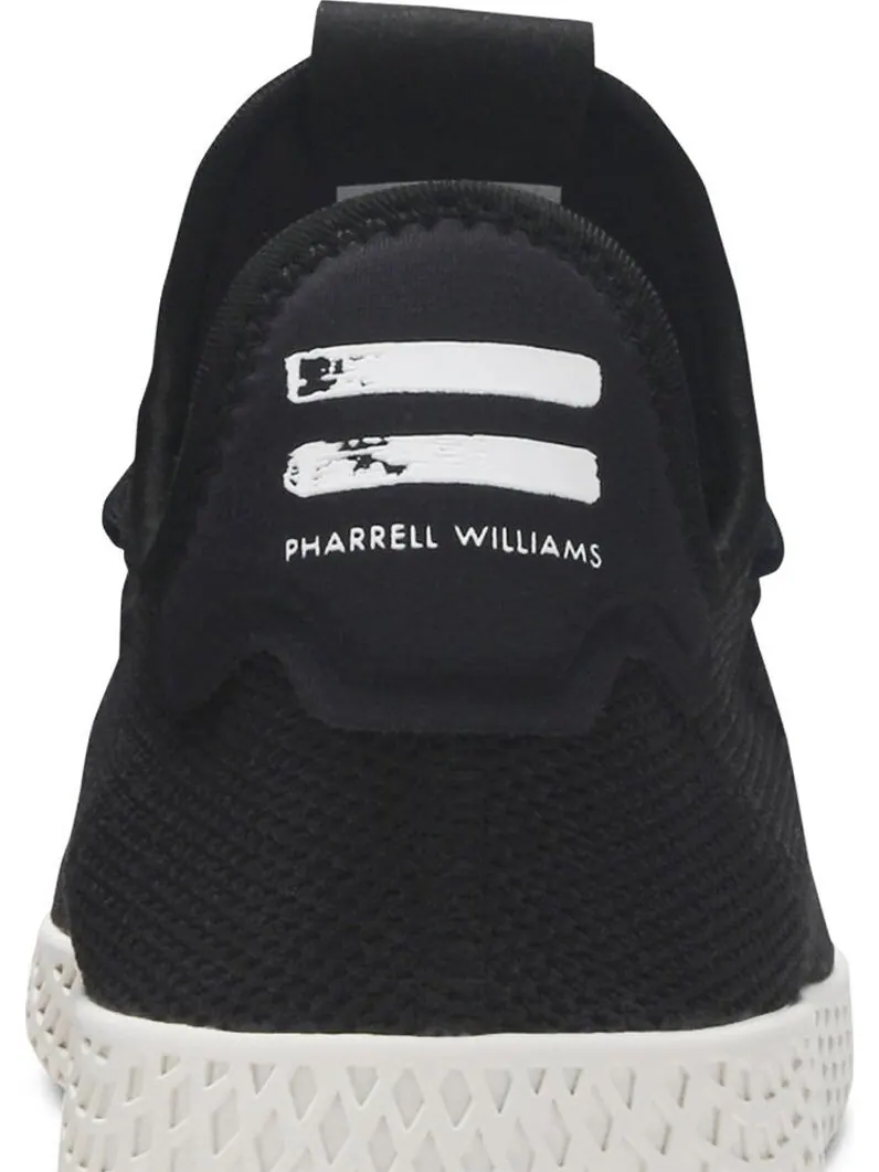 Кроссовки Adidas Pharrell x Tennis HU 'Core Black' — изображение 7 из 8, черный