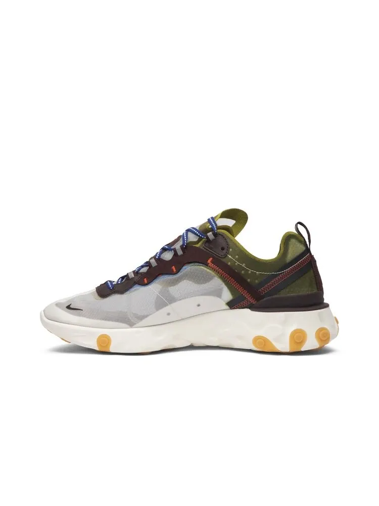 Кроссовки Nike React Element 87 'Moss' — изображение 3 из 4, зеленый