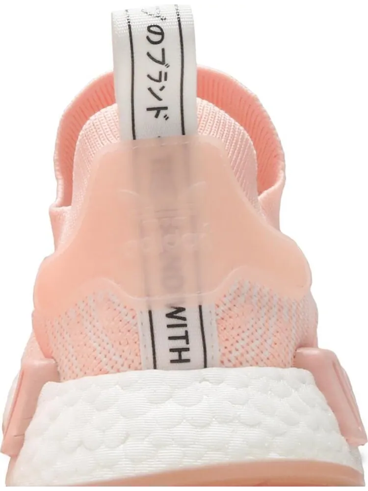 Кроссовки Adidas Wmns NMD_R1 STLT Primeknit 'Clear Orange' — изображение 7 из 8, оранжевый