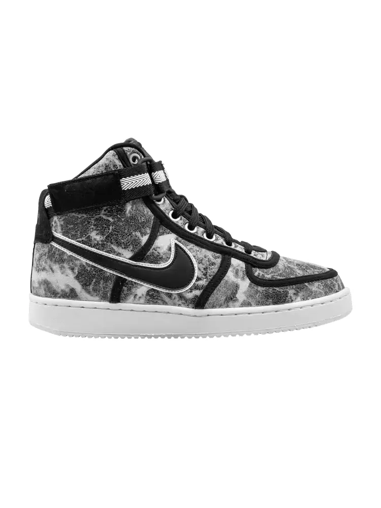 Кроссовки Nike Wmns Vandal High LX 'Black White' — изображение 1 из 1, черный/черный/белый