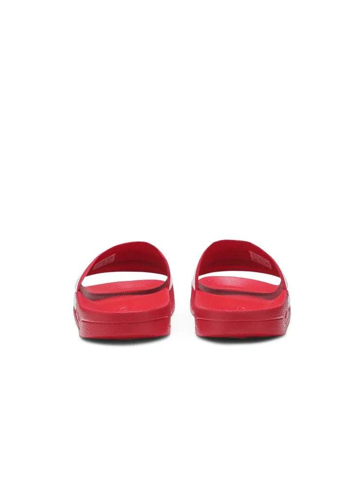 Сандалии adidas Adilette CloudFoam Slides 'Scarlet' — изображение 7 из 9, белый
