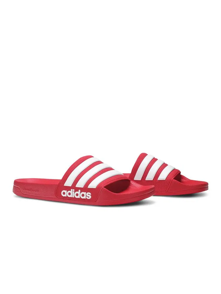 Сандалии adidas Adilette CloudFoam Slides 'Scarlet' — изображение 9 из 9, белый