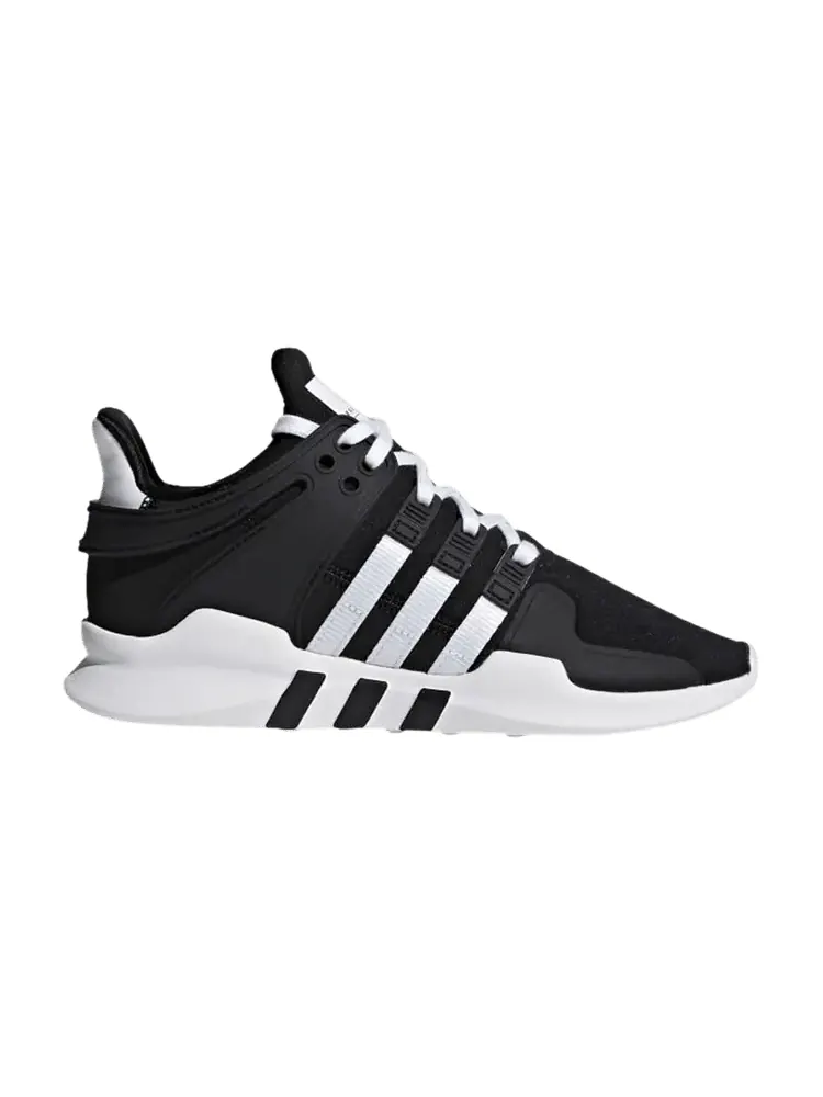 Кроссовки adidas EQT Support J 'Core Black Cloud White' — изображение 1 из 1, черный/белый/черный