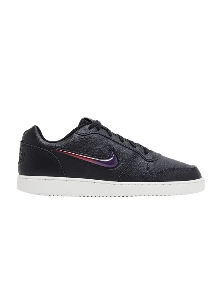 Кроссовки Nike Ebernon Low Premium 'Oil Grey' — изображение 1 из 9, серый/фиолетовый/красный