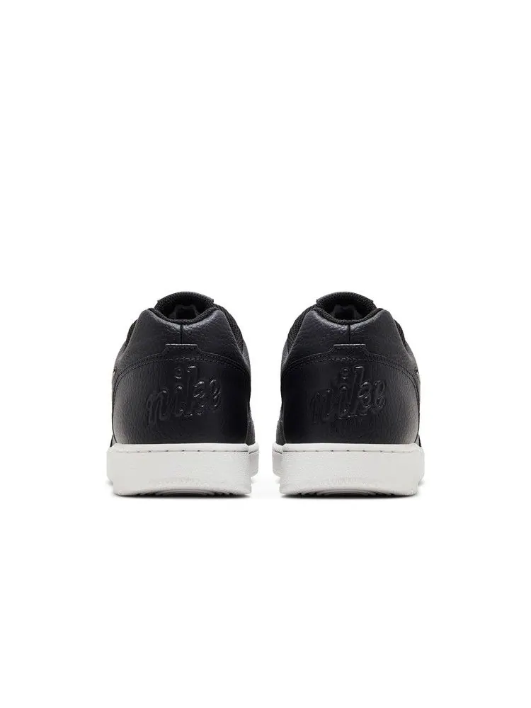 Кроссовки Nike Ebernon Low Premium 'Oil Grey' — изображение 7 из 9, серый/фиолетовый/красный