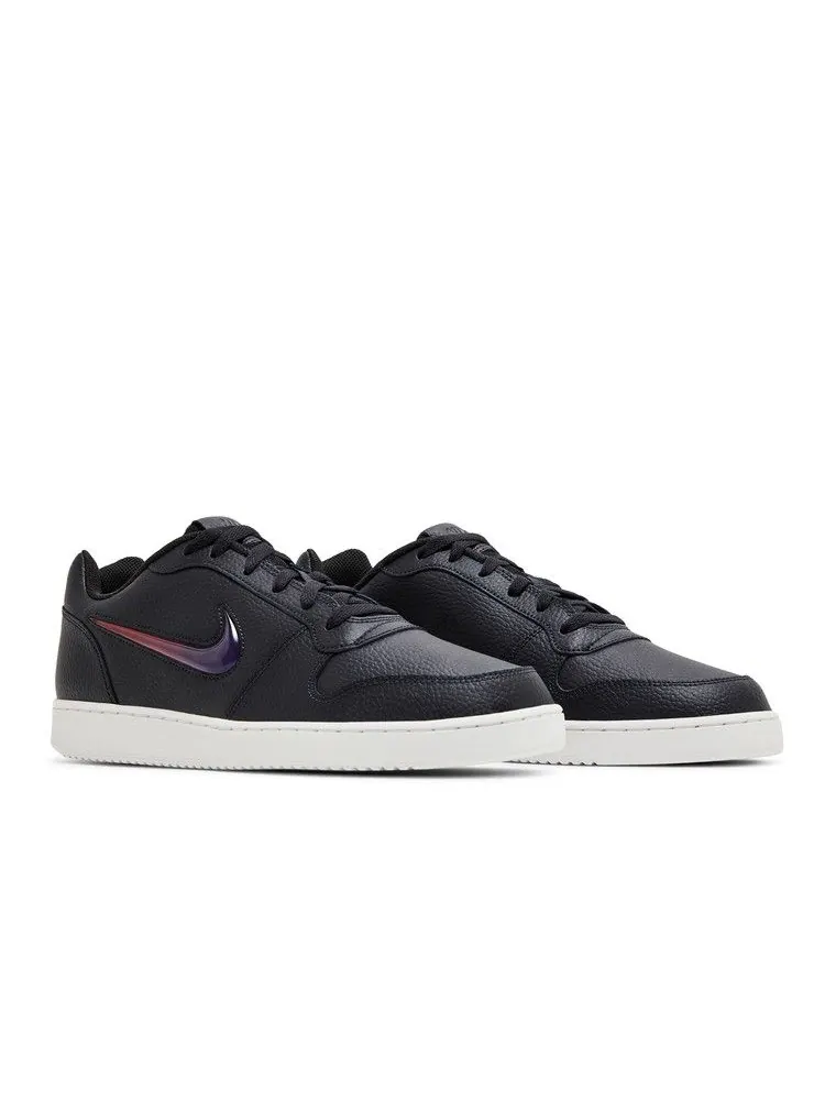Кроссовки Nike Ebernon Low Premium 'Oil Grey' — изображение 9 из 9, серый/фиолетовый/красный