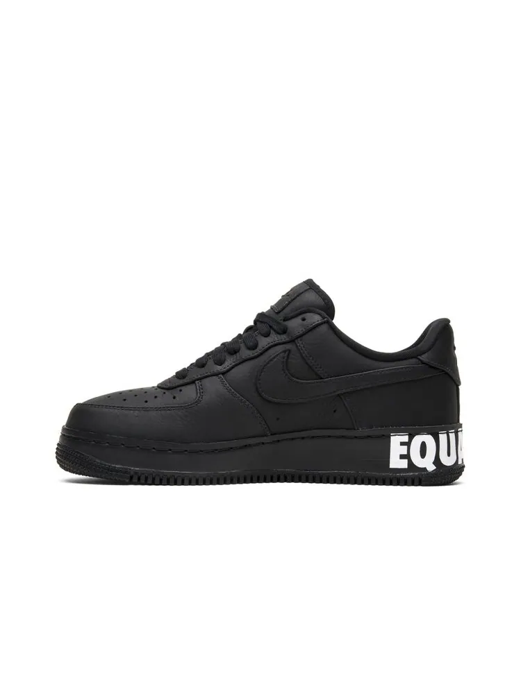 Кроссовки Nike Air Force 1 Low CMFT BHM 'Equality' — изображение 3 из 4, черный