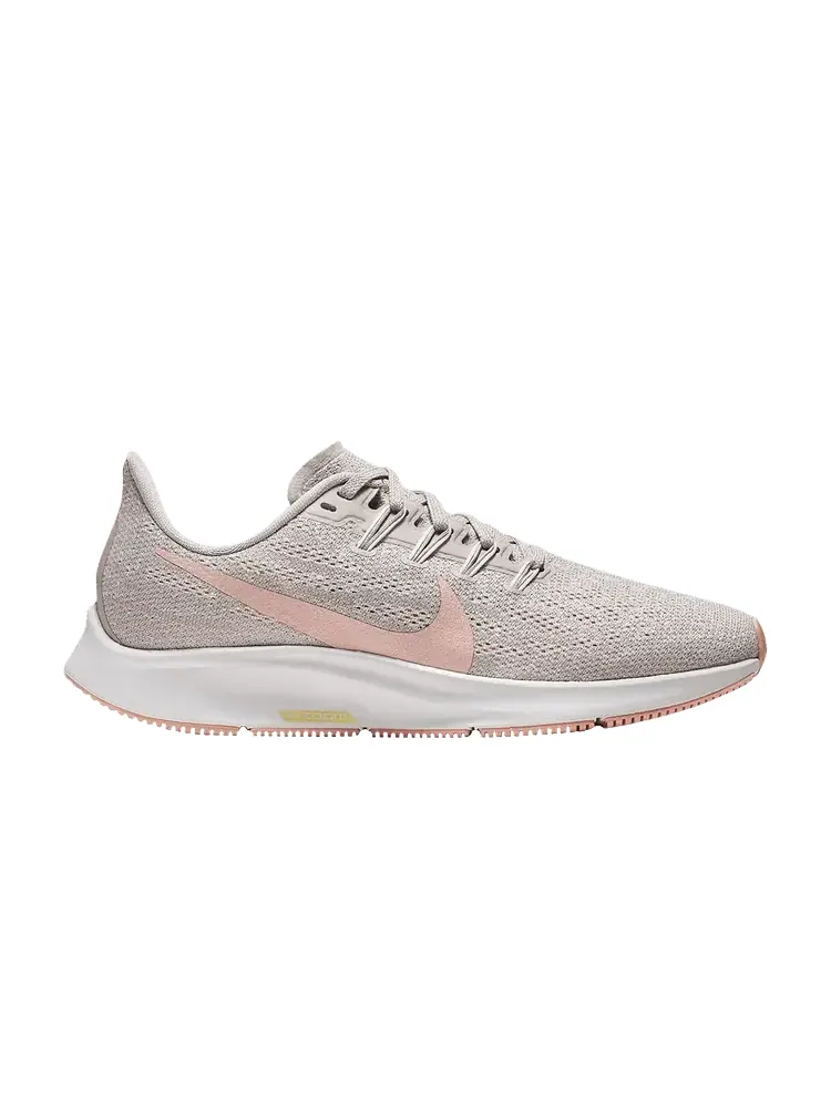 Кроссовки Nike Wmns Air Zoom Pegasus 36 'Pumice Pink Quartz' — изображение 1 из 1, серый/золотистый/розовый
