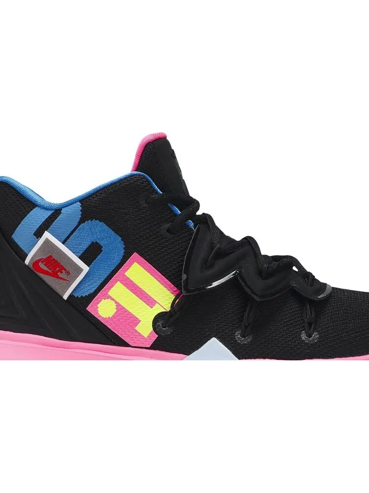 Кроссовки Nike Kyrie 5 GS 'Just Do It' — изображение 2 из 8, черный