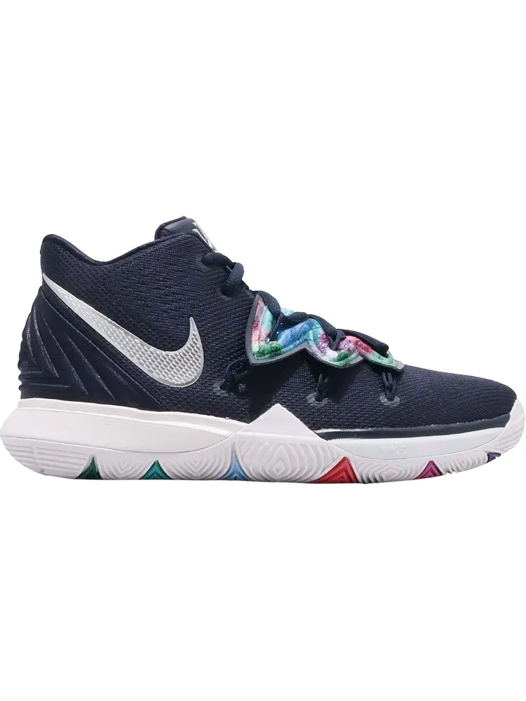 Кроссовки Nike Kyrie 5 GS 'Galaxy' — изображение 1 из 1, синий