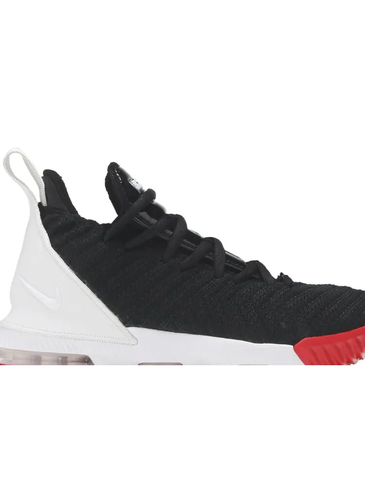 Кроссовки Nike LeBron 16 GS 'Bred' — изображение 2 из 4, черный