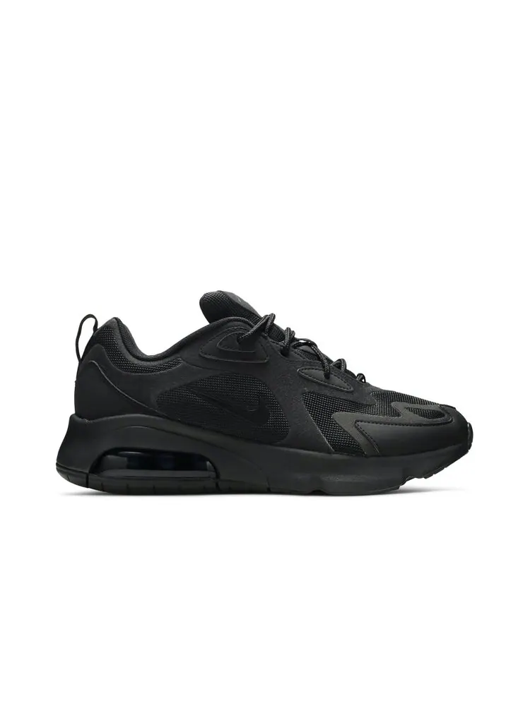 Кроссовки Nike Air Max 200 'Triple Black' — изображение 1 из 4, черный