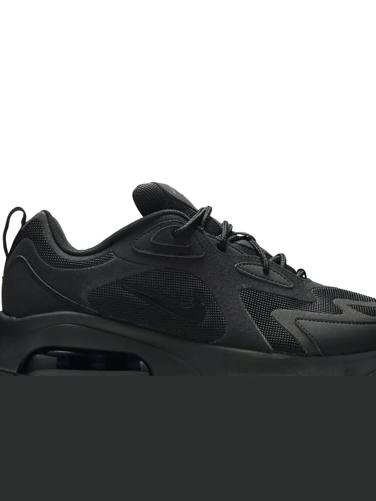 Кроссовки Nike Air Max 200 'Triple Black' — изображение 2 из 4, черный
