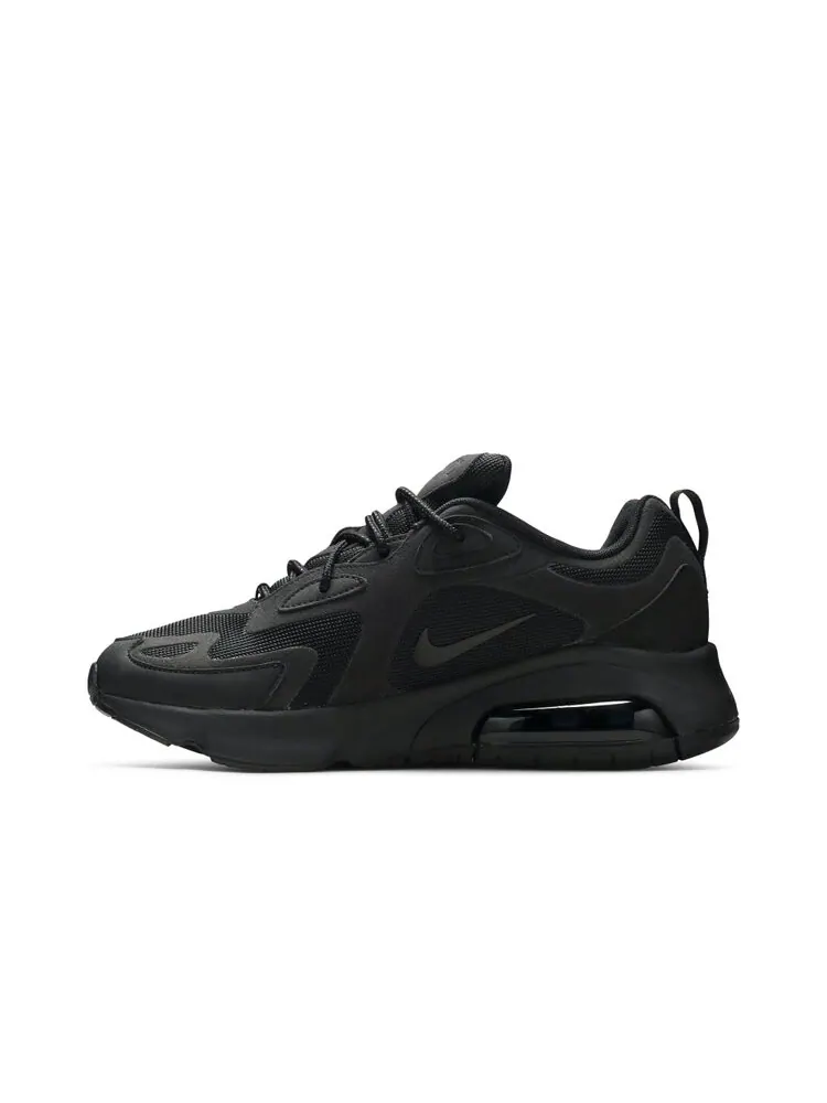Кроссовки Nike Air Max 200 'Triple Black' — изображение 3 из 4, черный