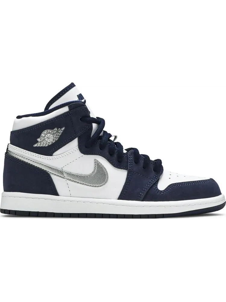 Кроссовки Air Jordan 1 Retro High co.JP PS Midnight Navy — изображение 1 из 8, синий
