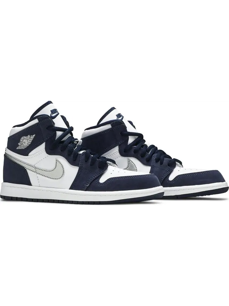 Кроссовки Air Jordan 1 Retro High co.JP PS Midnight Navy — изображение 8 из 8, синий