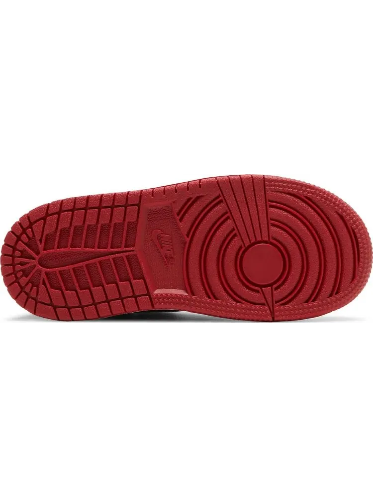 Кроссовки Air Jordan 1 Retro High OG TD Patent Bred — изображение 4 из 8, красный