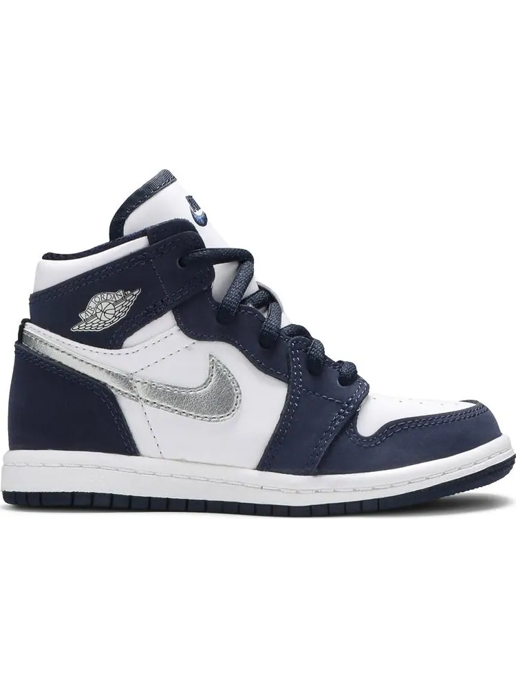 Кроссовки Air Jordan 1 Retro High co.JP TD Midnight Navy — изображение 1 из 8, синий