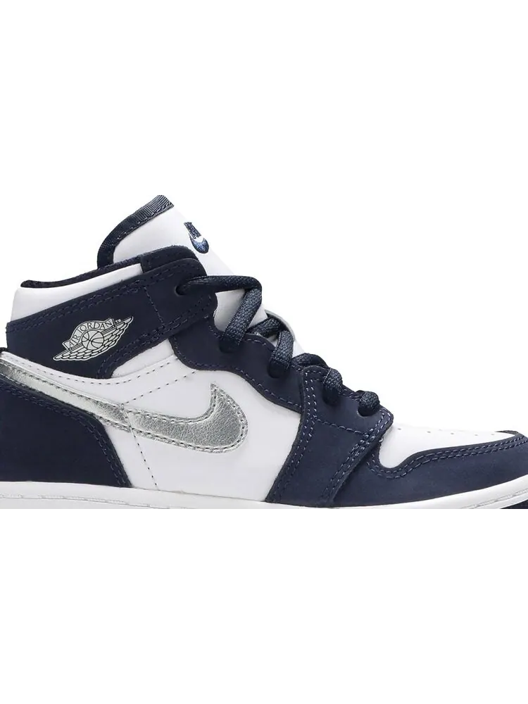 Кроссовки Air Jordan 1 Retro High co.JP TD Midnight Navy — изображение 2 из 8, синий