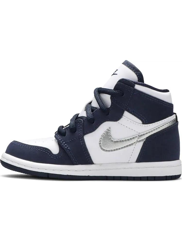 Кроссовки Air Jordan 1 Retro High co.JP TD Midnight Navy — изображение 3 из 8, синий