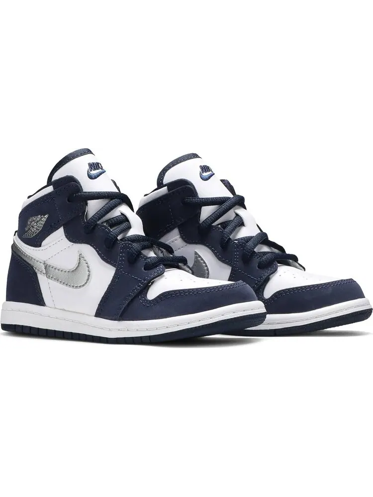 Кроссовки Air Jordan 1 Retro High co.JP TD Midnight Navy — изображение 8 из 8, синий