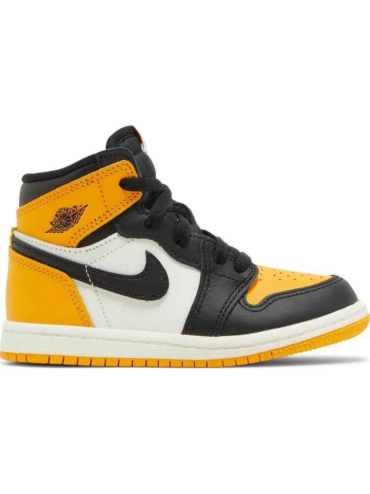 Кроссовки Air Jordan 1 Retro High OG TD Yellow Toe — изображение 1 из 8, желтый