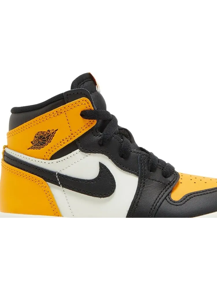 Кроссовки Air Jordan 1 Retro High OG TD Yellow Toe — изображение 2 из 8, желтый
