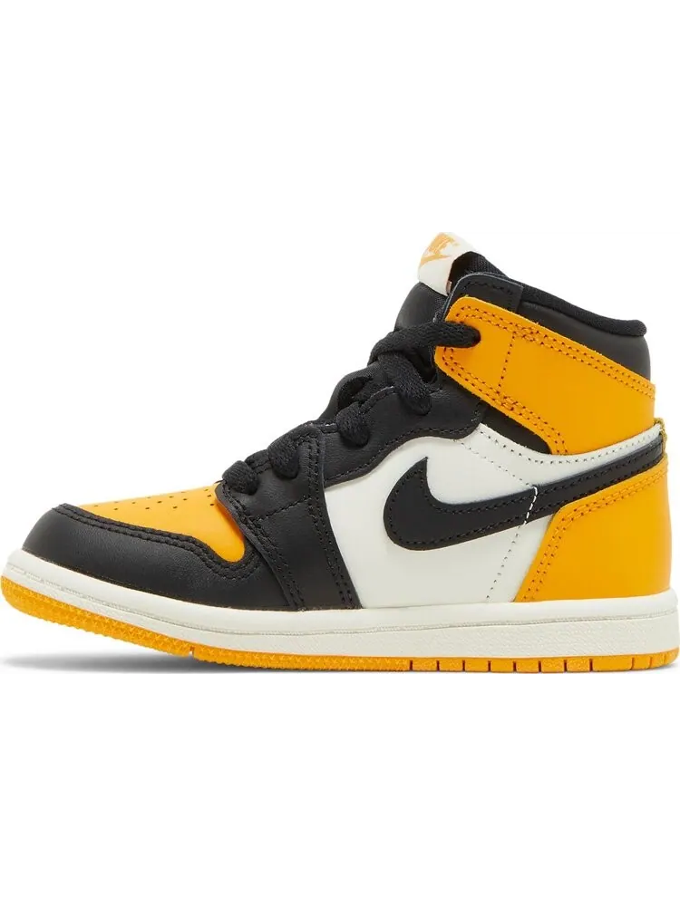 Кроссовки Air Jordan 1 Retro High OG TD Yellow Toe — изображение 3 из 8, желтый