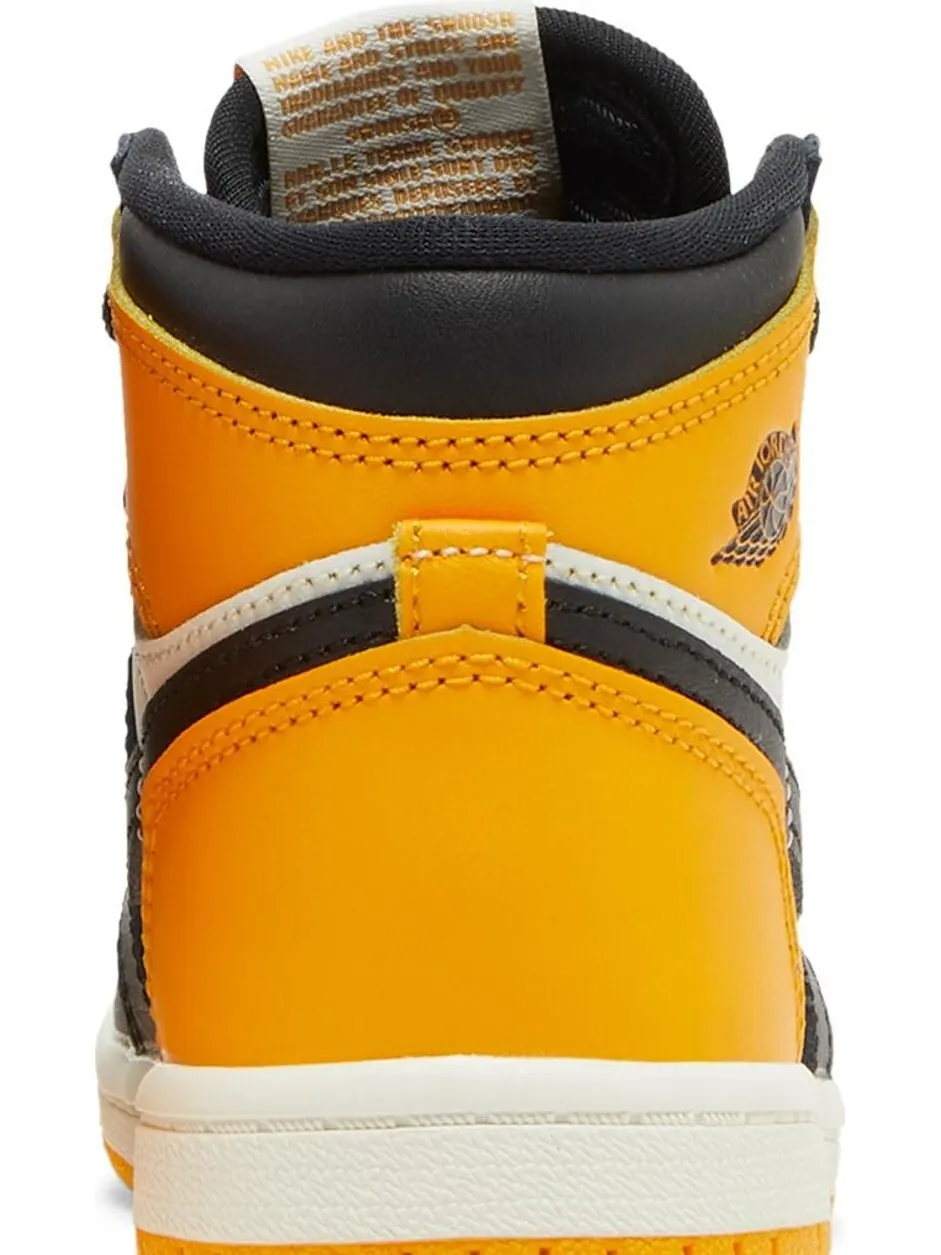 Кроссовки Air Jordan 1 Retro High OG TD Yellow Toe — изображение 7 из 8, желтый