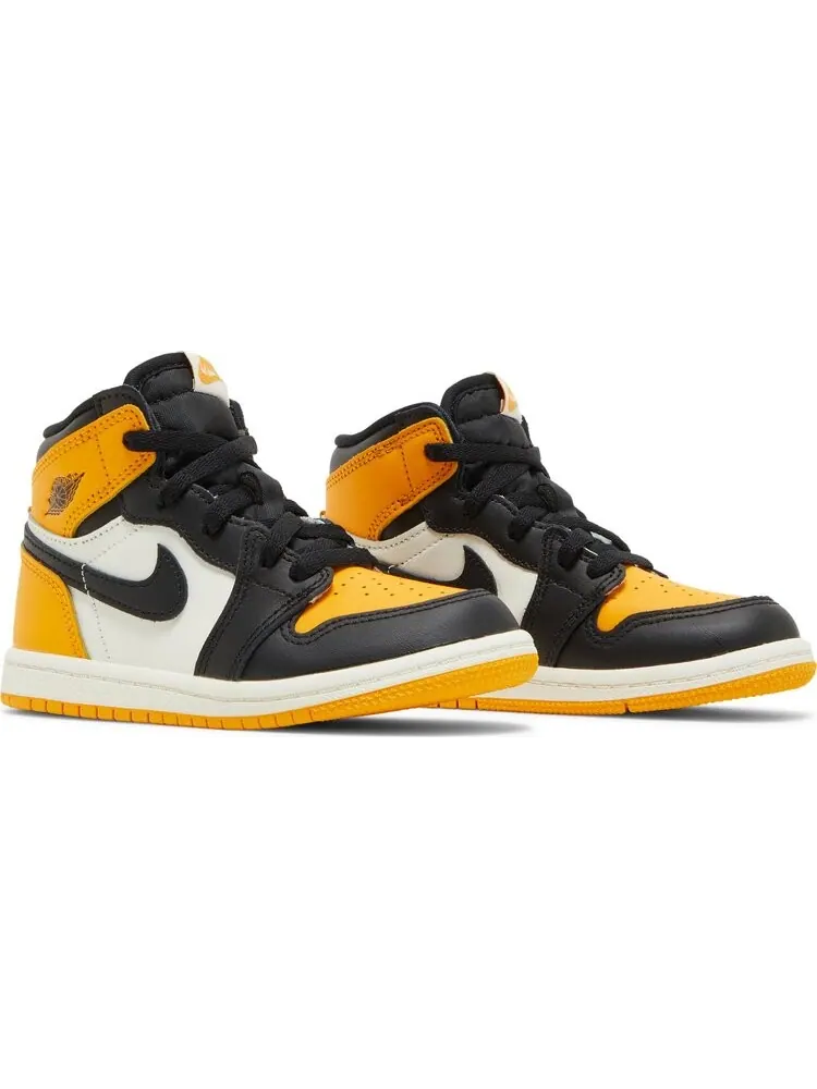 Кроссовки Air Jordan 1 Retro High OG TD Yellow Toe — изображение 8 из 8, желтый