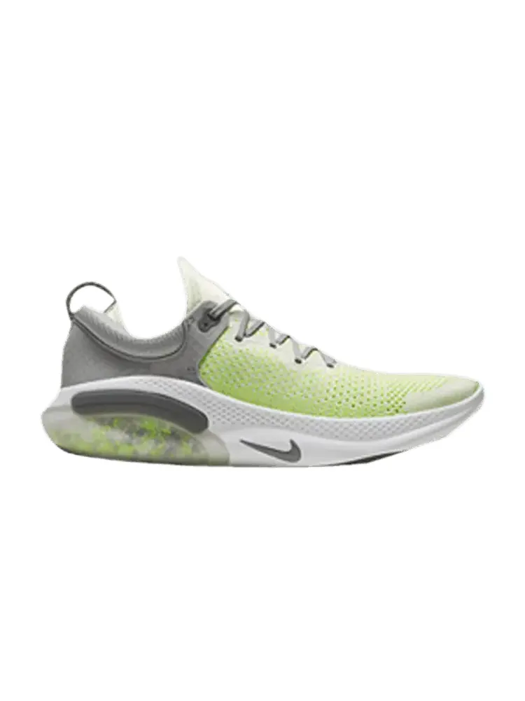 Кроссовки Nike Joyrude Run Flyknit 'Volt' — изображение 1 из 1, светлый серый/серый