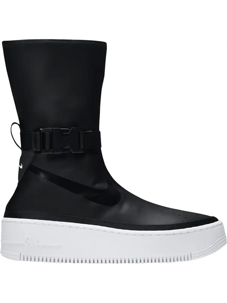 Кроссовки Nike Wmns Air Force 1 Sage High 'Black' — изображение 1 из 1, черный